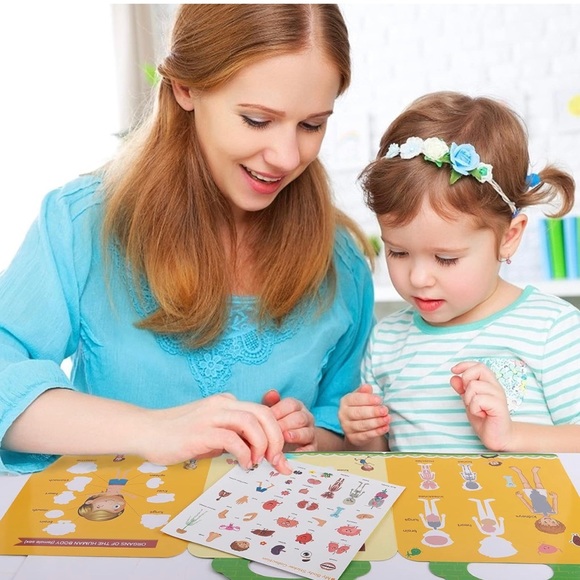 5 Piece set Reusable Sticker Book - Picture 6 of 6